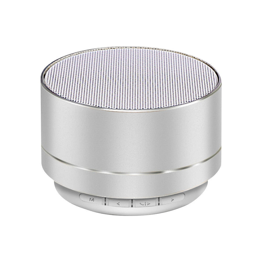 A10 Wireless Bluetooth Speaker Small Steel Cannon Subwoofer Portable Mini Gift Card Bluetooth