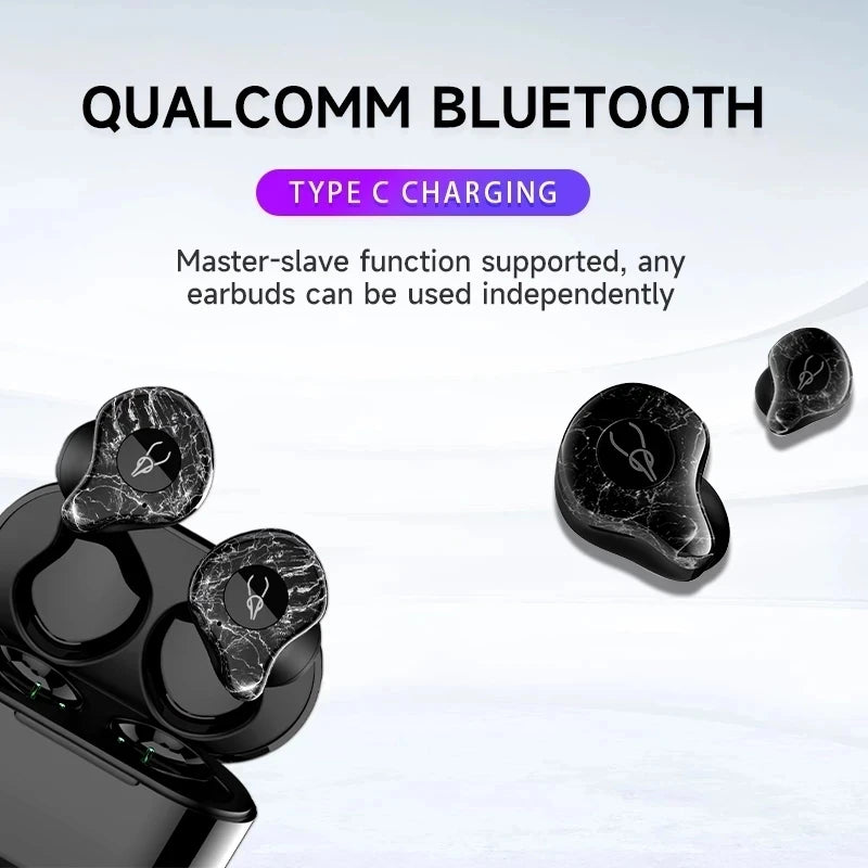 Sabbat E12 Ultra Wireless Earphones Bluetooth Headphones HiFi Stereo IPX5 Sports Earphone TWS BT 5.2