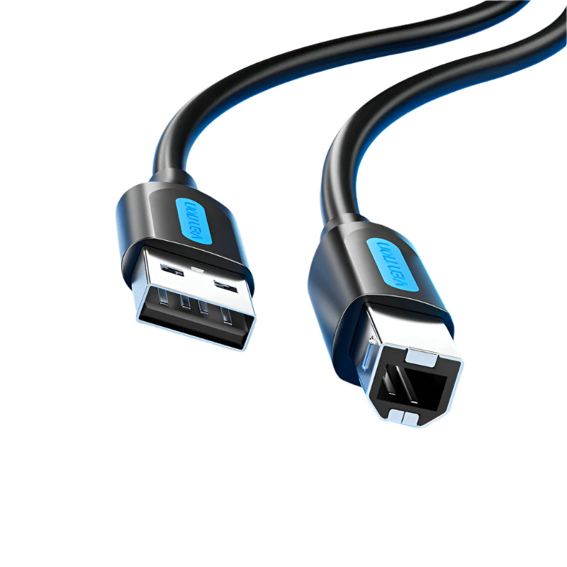 Vention USB Printer Cable USB 3.0 & 2.0 Type A to B for Canon, Epson, Label Printers, DACs, ZJiang