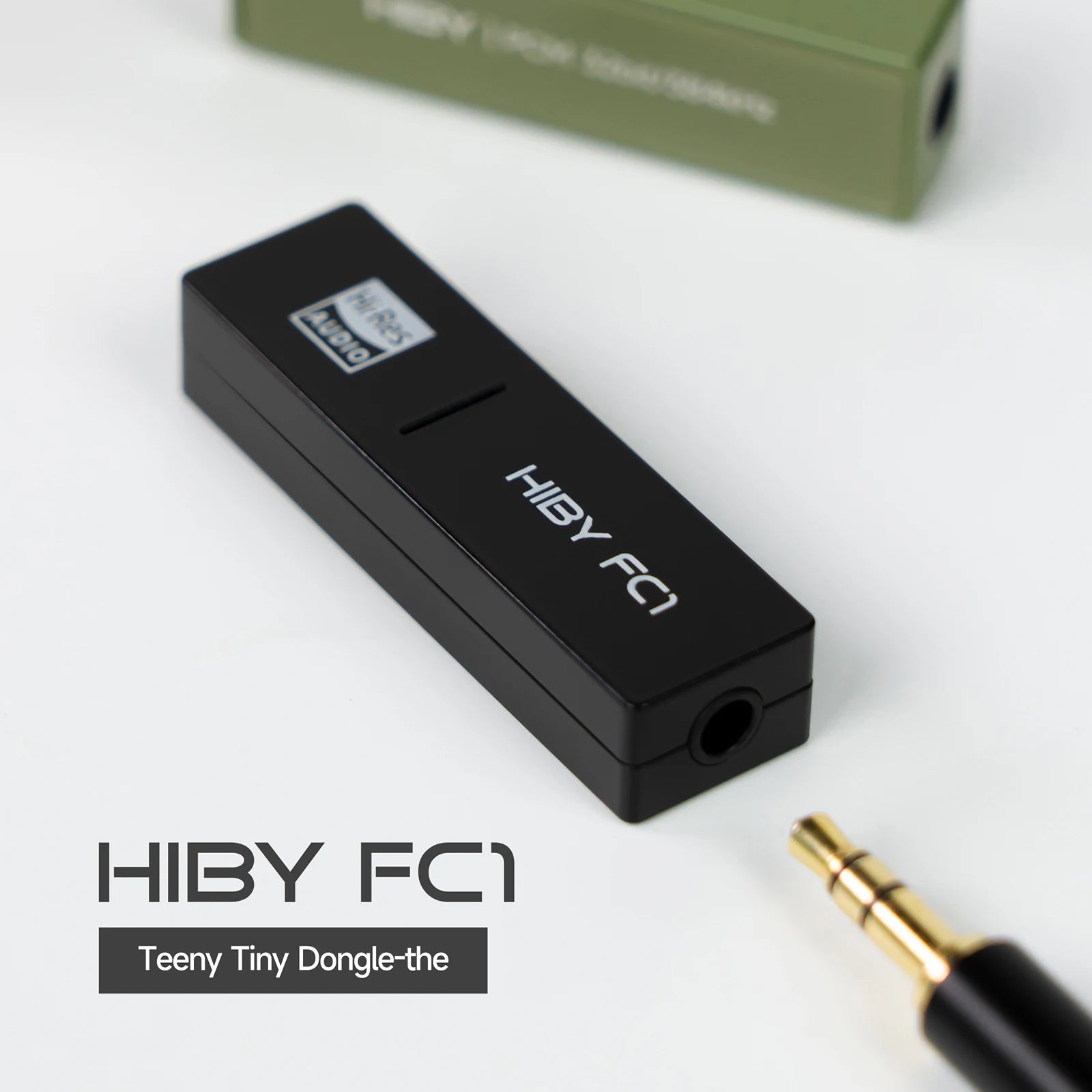 HiBy FC1 USB DAC Type-C Headphone Amp HiFi Audio Decoder 3.5mm Output PCM384kHz/32bit