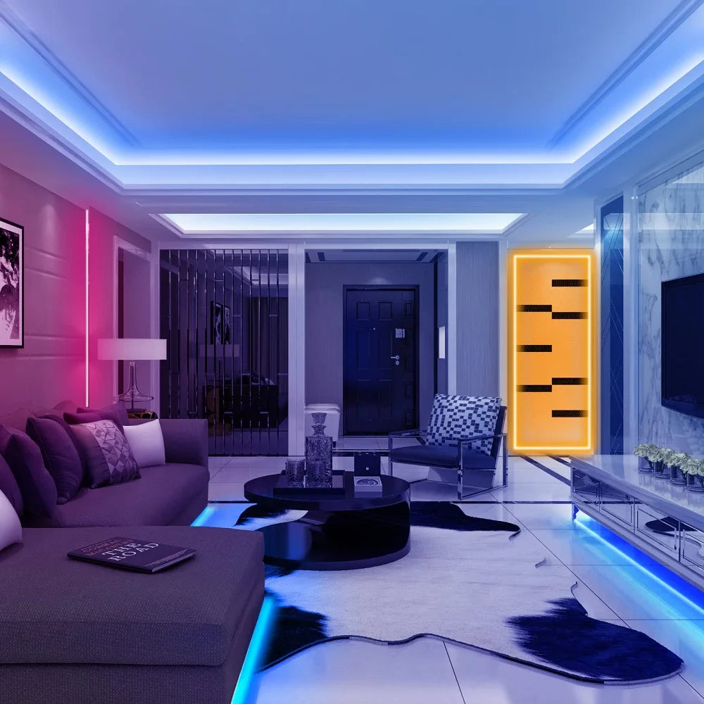 RGB 5050 DC5V USB 24Keys Bluetooth Led Strip Lights Tape with Remote Control Colour Change Lamp