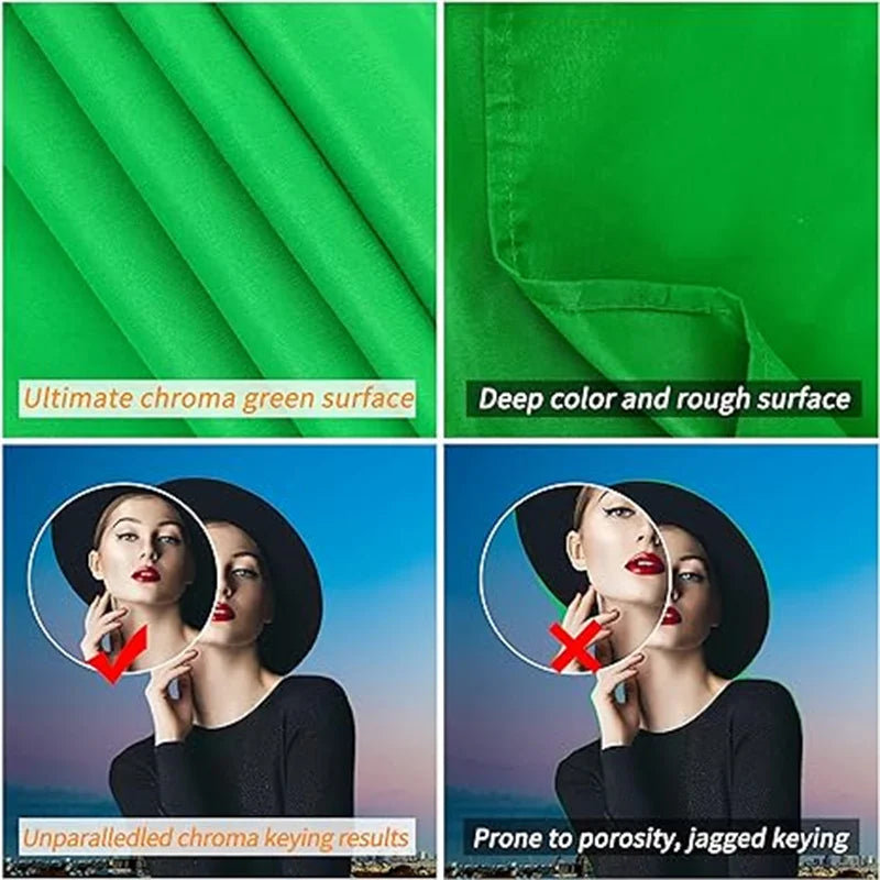 GAINVANE Photography Backdrop – Multi-Colour Muslin Studio Background for Photo & Video