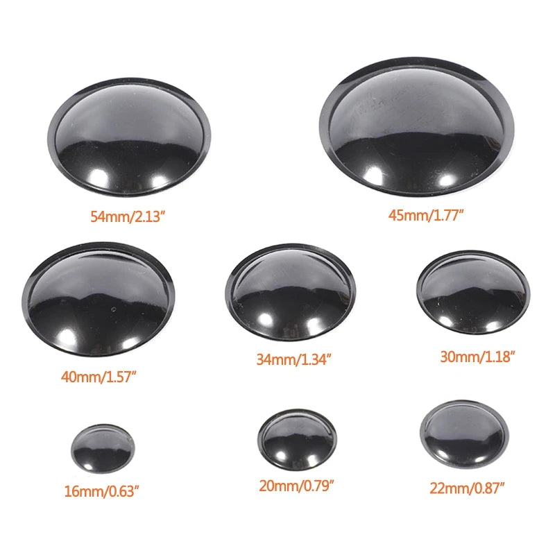 2Pcs Speaker Dust Cap Loudspeaker Dust Cover: Diameter 20mm,22mm,30mm,34mm,40mm,45mm,54mm,18mm