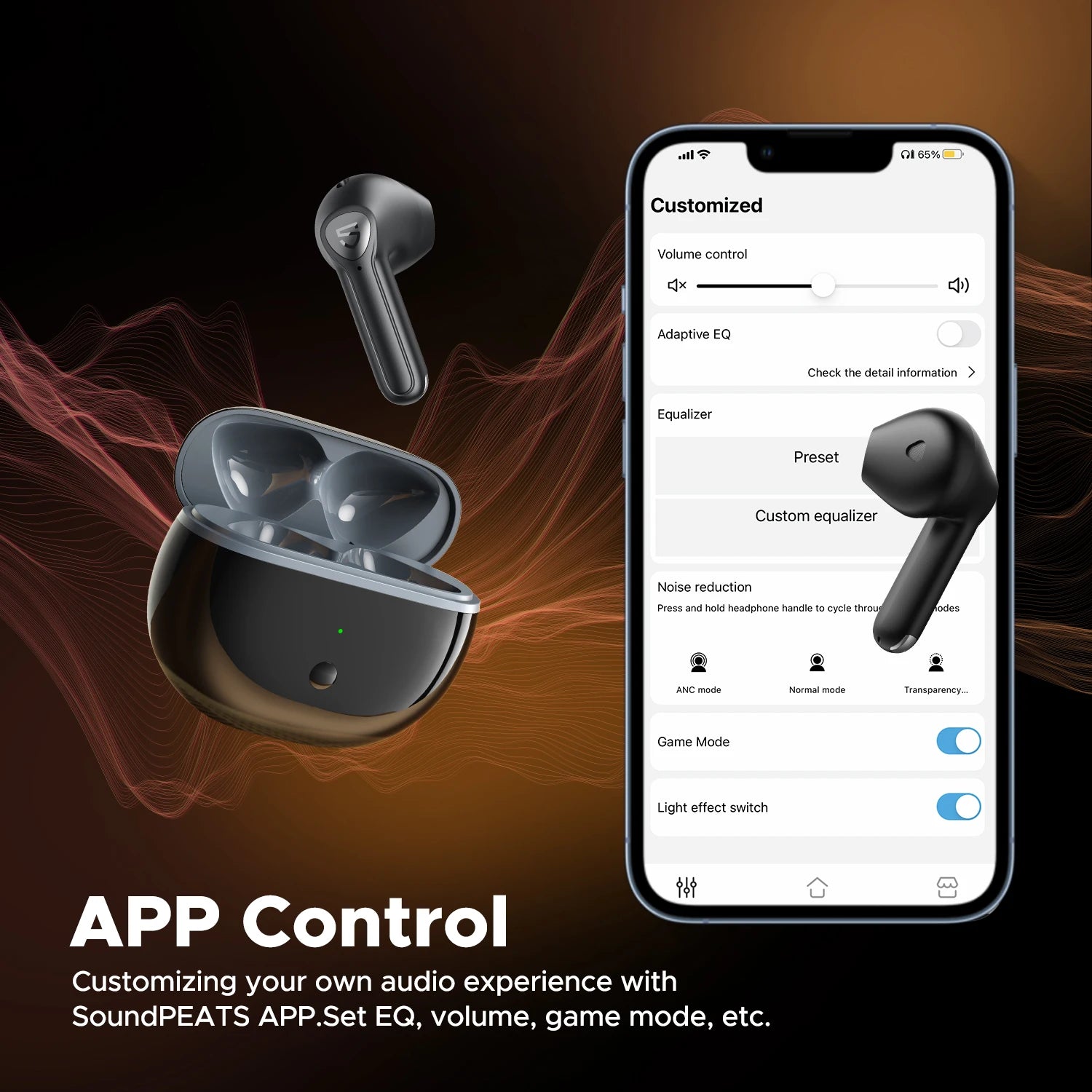 SOUNDPEATS Air3 Deluxe HS Wireless Earphones – Hi-Res Audio, LDAC & In-Ear Detection