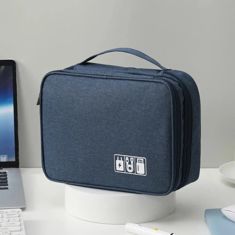 Multifunctional Digital Storage Bag | Data Cable, Headphones, Hard Drive & Accessory Organizer