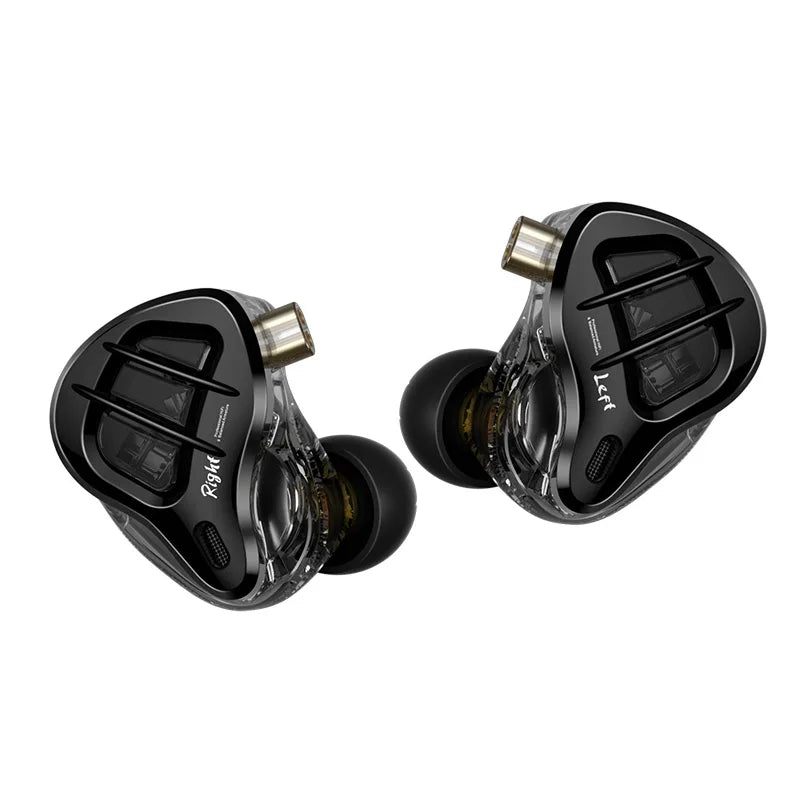 KZ ZAR Hybrid Driver In-Ear Monitor 1DD+7BA Earphones HiFi Wired Headphones for Music, DJ & Gaming