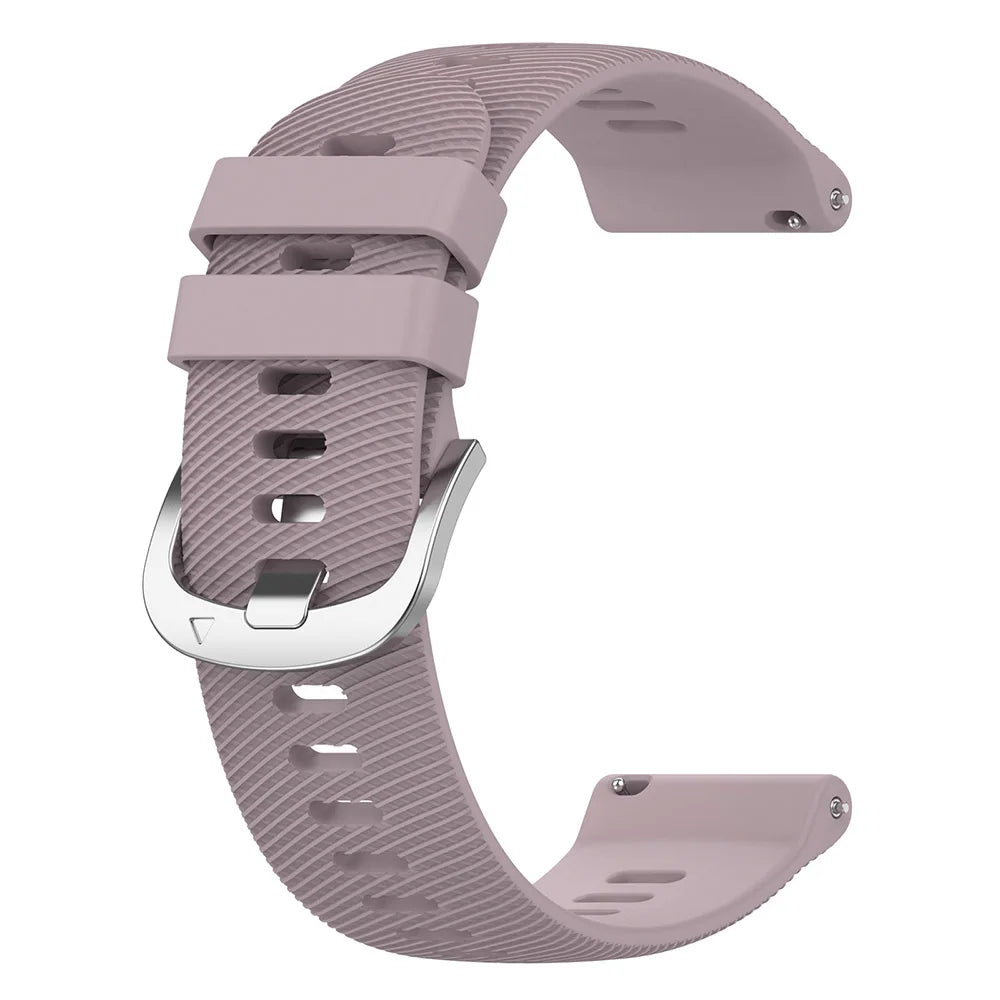 Silicone Strap for Garmin Forerunner, Venu, Vivoactive & More – Adjustable & Comfortable