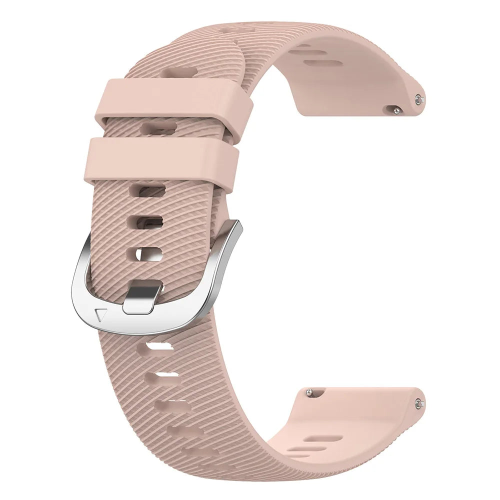 Silicone Strap for Garmin Forerunner, Venu, Vivoactive & More – Adjustable & Comfortable