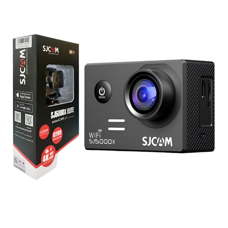 SJCAM SJ5000X Elite Action Camera: Waterproof 4K Outdoor Sports Cam with Anti-Shake and 8x Zoom