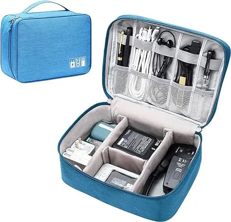 Multifunction Waterproof Storage Bag | Electronics & Makeup Organizer for Travel