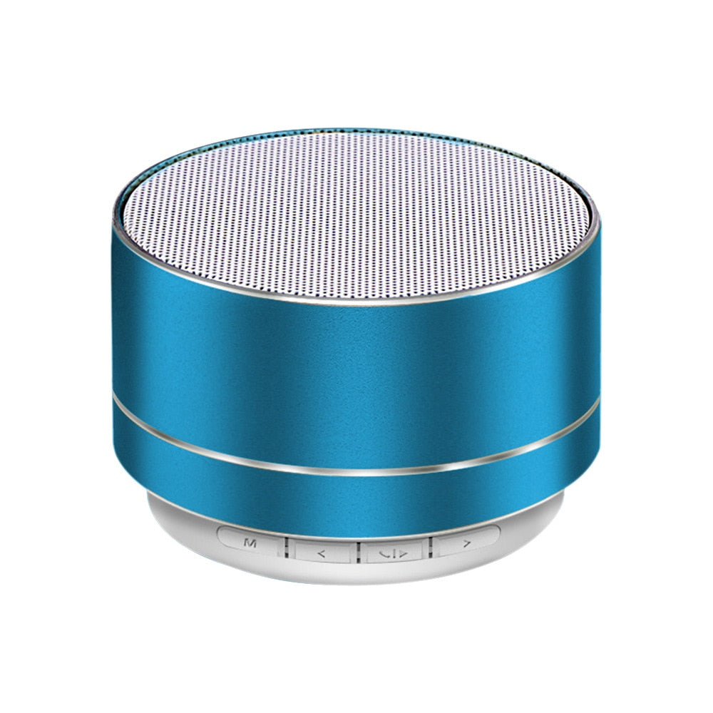 A10 Wireless Bluetooth Speaker Small Steel Cannon Subwoofer Portable Mini Gift Card Bluetooth