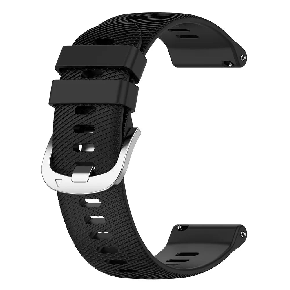 Silicone Strap for Garmin Forerunner, Venu, Vivoactive & More – Adjustable & Comfortable