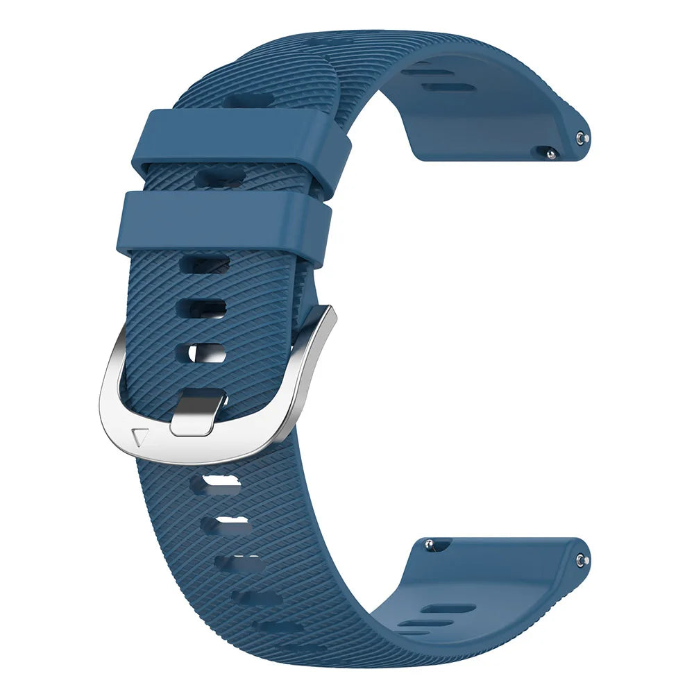 Silicone Strap for Garmin Forerunner, Venu, Vivoactive & More – Adjustable & Comfortable