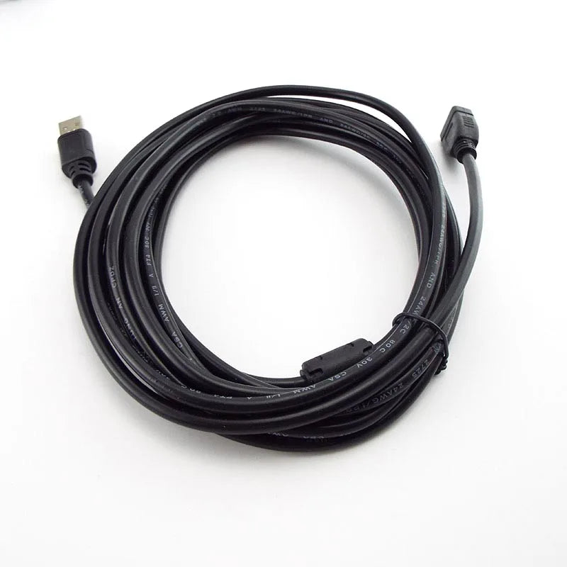 1.5M 3M 5M 10M Male to Female USB Cable USB 2.0 A/F Extender Cord High Speed Data Extension Cable