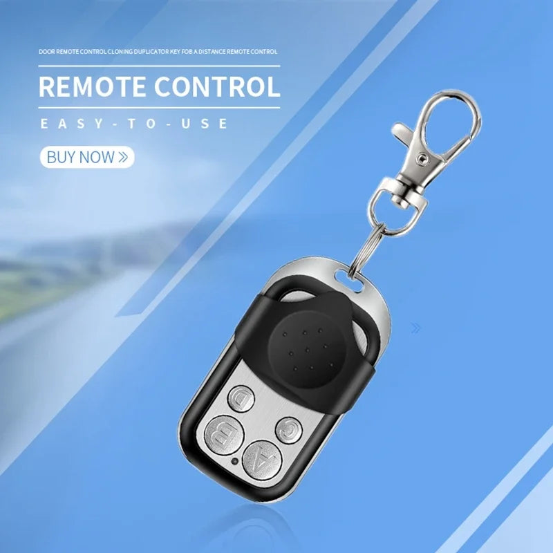 433MHz 4-Channel Remote Control for Garage Doors, Gates, Cars, and Home Devices