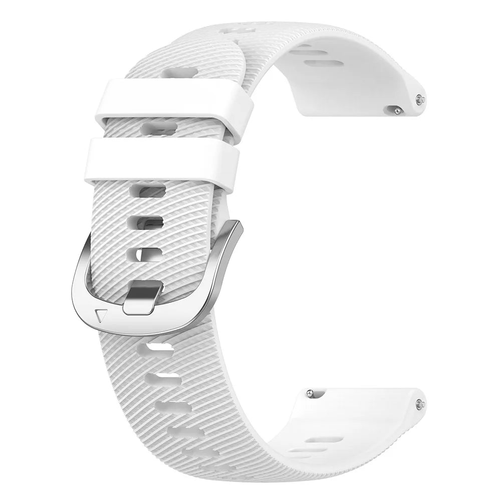 Silicone Strap for Garmin Forerunner, Venu, Vivoactive & More – Adjustable & Comfortable