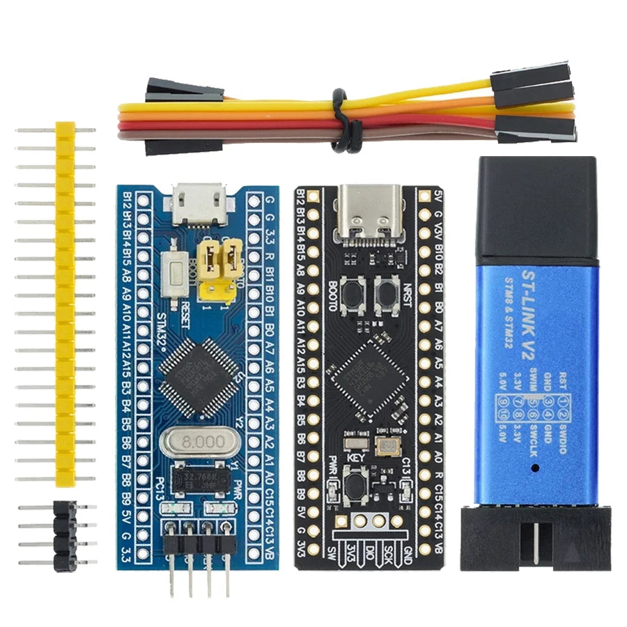 ST-LINK V2 Simulator Download Programmer STM32F103C8T6 ARM STM32 SystemDev Board STM32F401 STM32F411