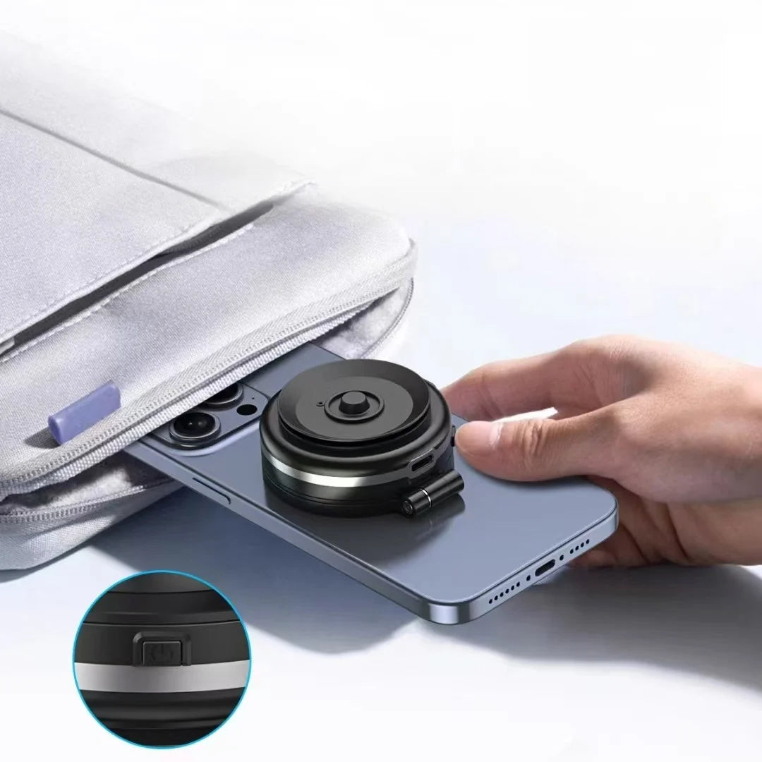 Vacuum Magnetic Suction Cup Swivel Stand 360° Rotation for Magsafe Electric Phone Holder