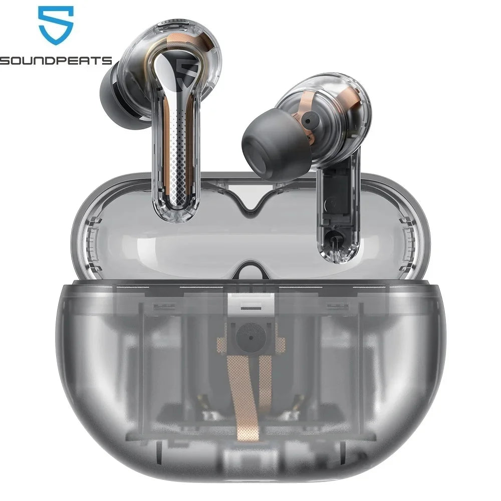 SoundPEATS Capsule3 Pro Wireless – Hi-Res Audio, LDAC, 43dB Hybrid ANC, 52H Playtime, Bluetooth 5.3