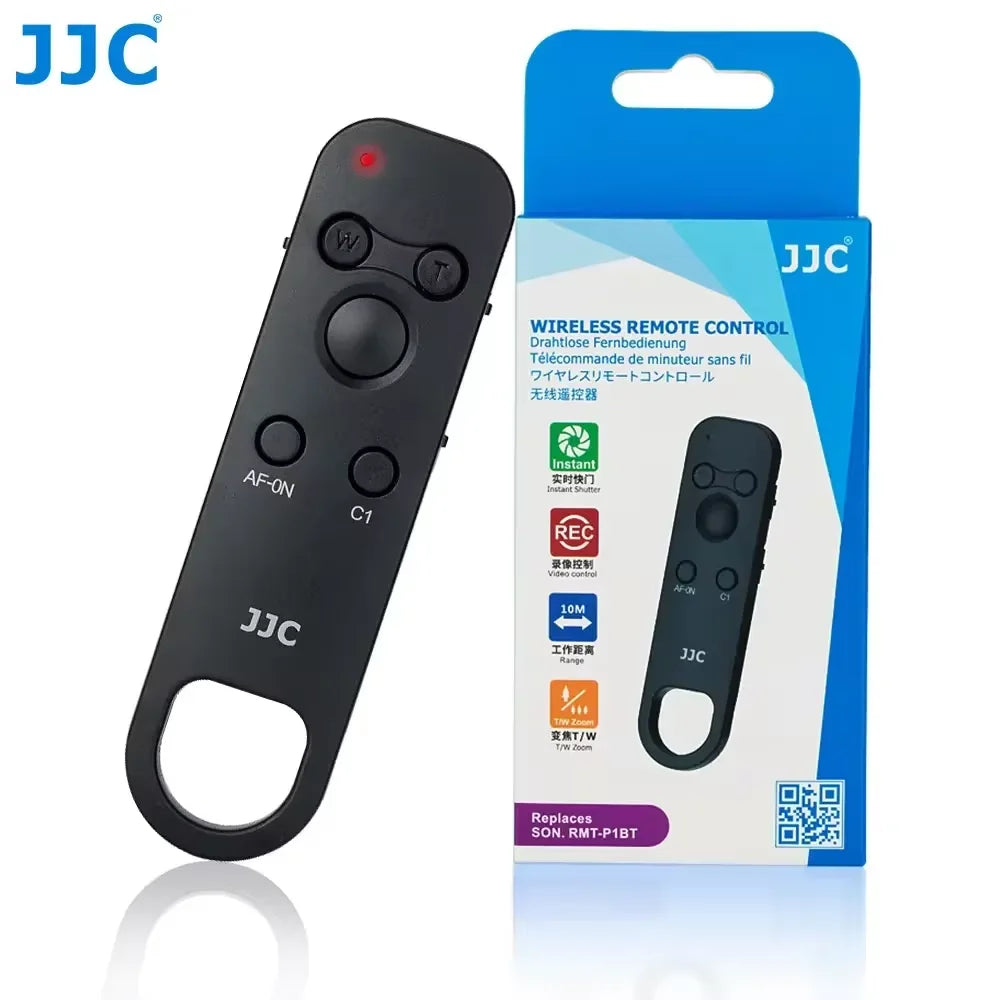 JJC Wireless Bluetooth Remote for Sony ZV-E1, ZV-E10, A7R V, A7 IV, A7 III, FX30, A7CR, and More