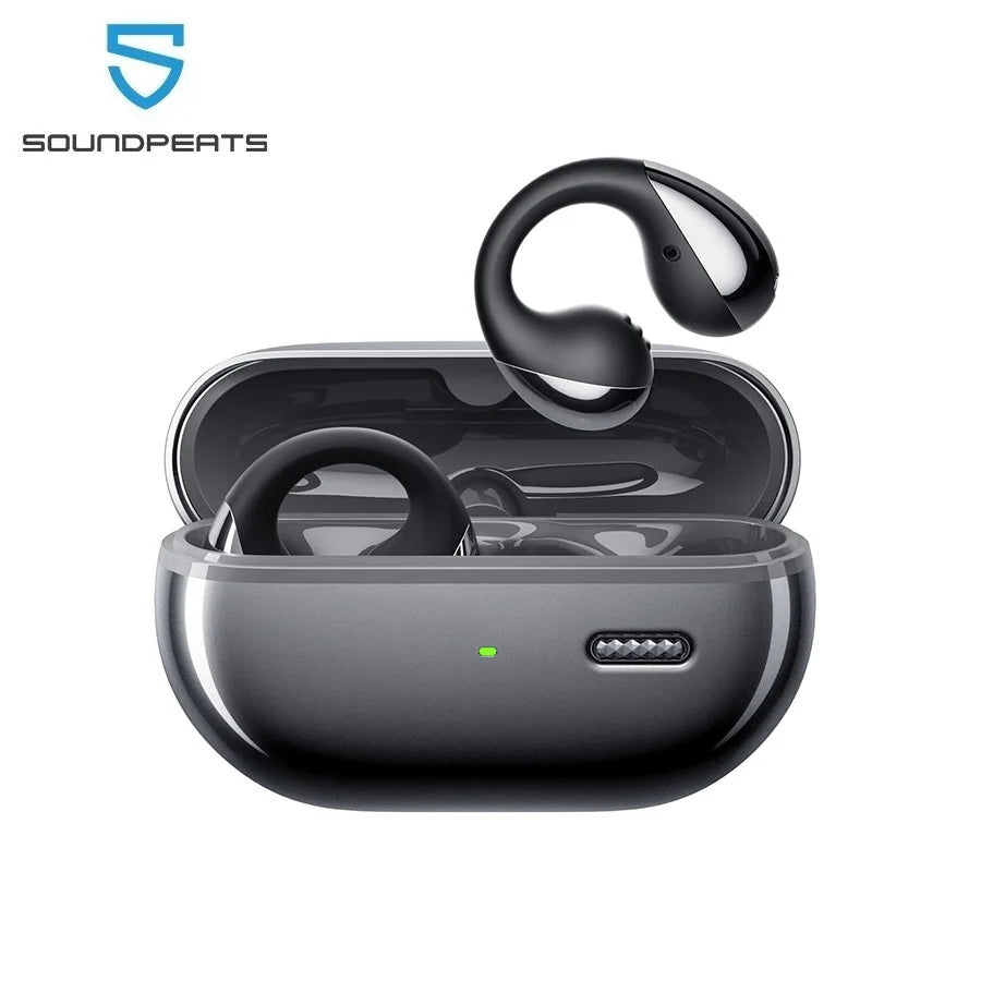 SOUNDPEATS PearlClip Pro Wireless Earphones – Bluetooth 5.4, AI ENC & Multipoint Connection