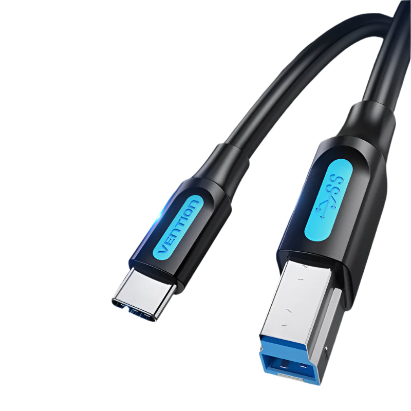 Vention USB C to USB Type B 3.0 Cable, 5Gbps for MacBook, HP, Canon, Epson, Samsung Printers and HD