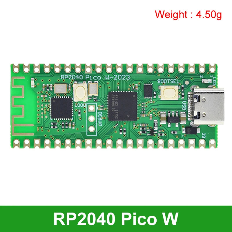 TZT Raspberry Pi Pico RP2040 Dual-Core Cortex-M0+ Microcontroller Board High Performance Low Power