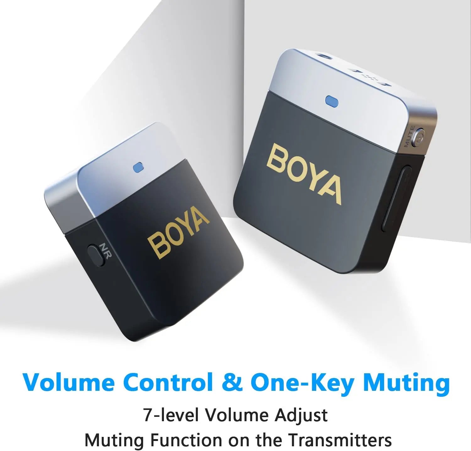 BOYA BY-M1V Wireless Lavalier Lapel Condenser Micr for iPhone, Android, Smartphone, Camera & PC