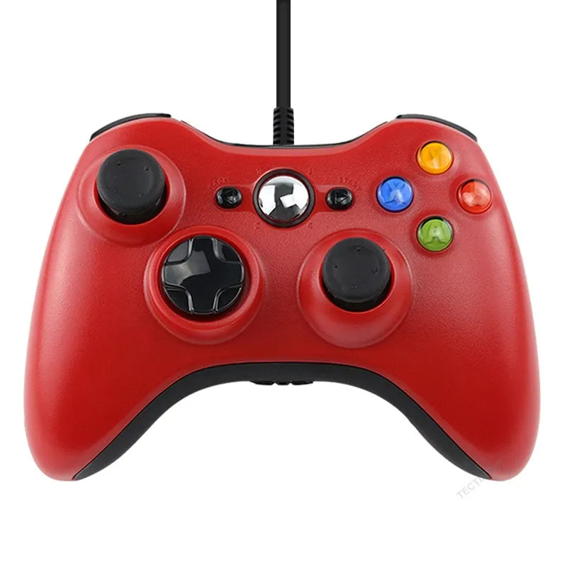 USB Wired Controller for Xbox 360 & PC – High-Performance Gaming Gamepad