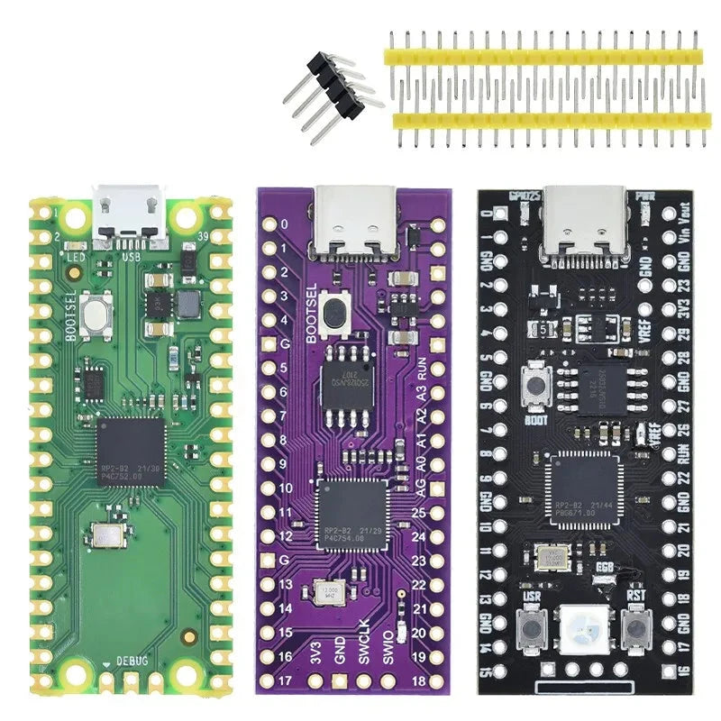 TZT Raspberry Pi Pico RP2040 Dual-Core Cortex-M0+ Microcontroller Board High Performance Low Power