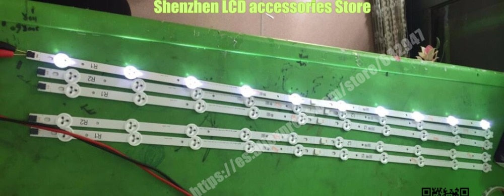 10 Pieces/lot FOR LED Genuine TV LG 42" inch Backlight Strip 6916L L1 L2 R1 R2 R1+L1=824MM