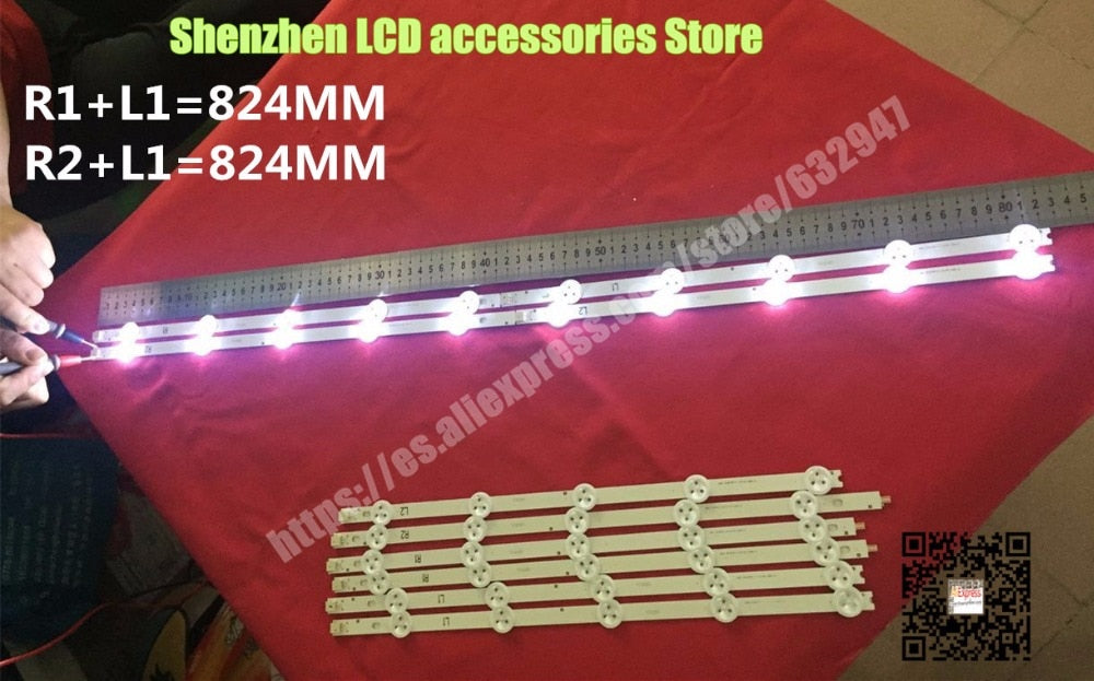 10 Pieces/lot FOR LG 42-inch LED BACKLIGHT LG 42LN575 42LN578 42LA620