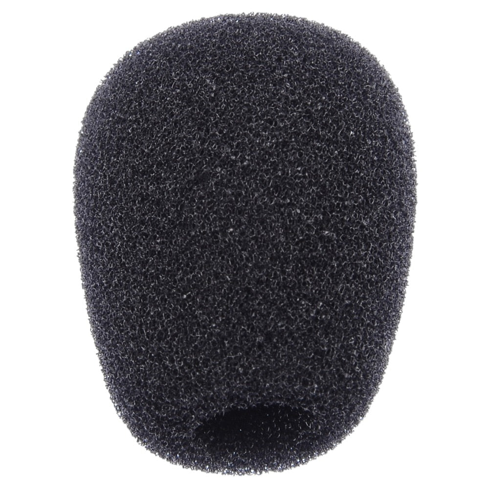 10Pcs Mini Microphone Cover Headset Replacement Foam Microphone Cover Mic Cover Windshield Headset