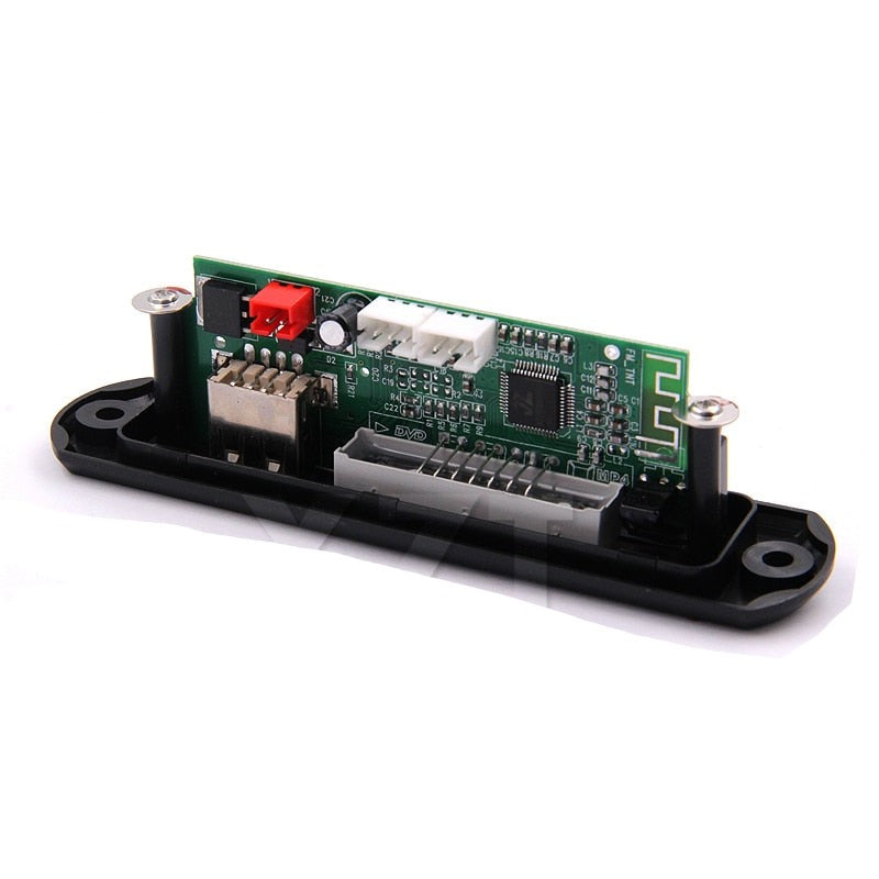 1PCS 12V Wireless Bluetooth MP3 WMA Decoder Board Car Audio USB TF FM Radio Module