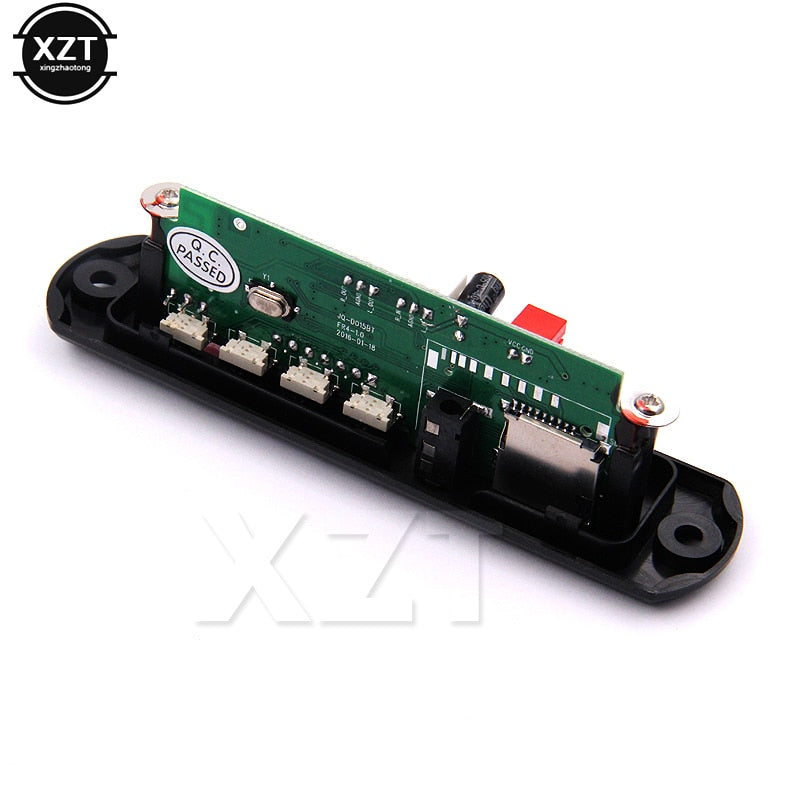 1PCS 12V Wireless Bluetooth MP3 WMA Decoder Board Car Audio USB TF FM Radio Module