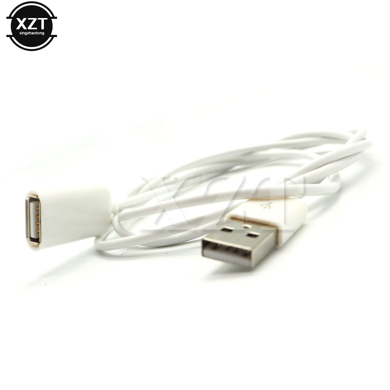 1PCS USB 2.0 Extension Data 1M Extender Charge Extension Data Male to Female M/F Extra Cable for