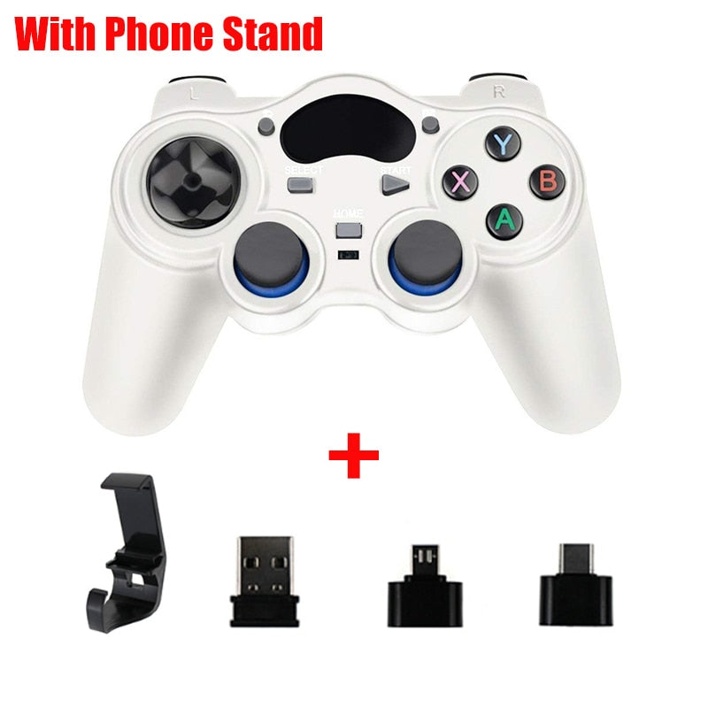 2.4 G Controller Gamepad Android Wireless Joystick Joypad with OTG Converter For PS3/Smart Phone For