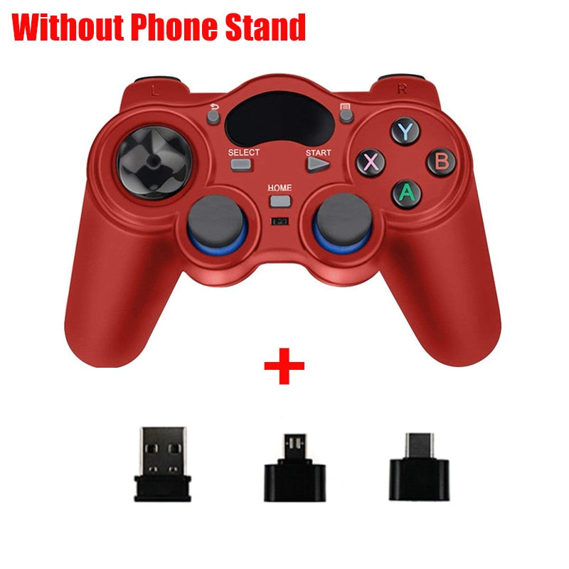 2.4 G Controller Gamepad Android Wireless Joystick Joypad with OTG Converter For PS3/Smart Phone For