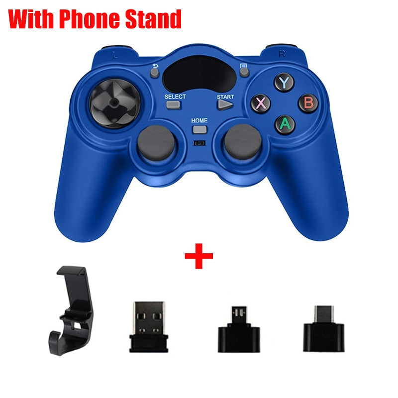 2.4 G Controller Gamepad Android Wireless Joystick Joypad with OTG Converter For PS3/Smart Phone For