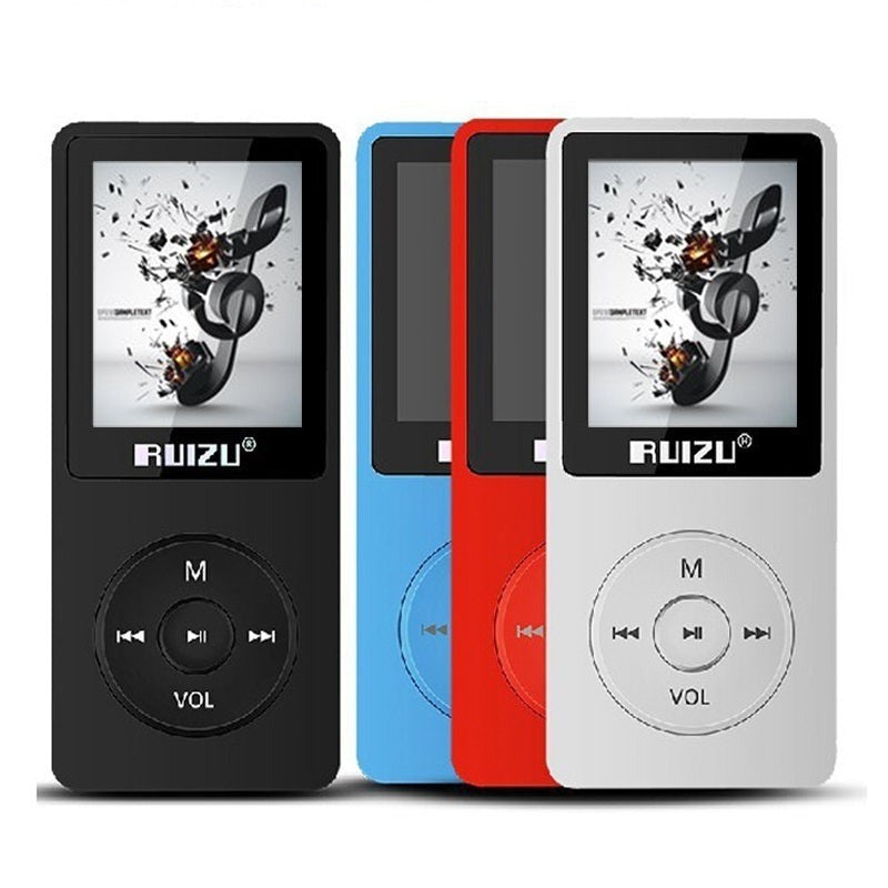 X02 HiFi MP3 Music Player 16GB Sport MP3 Player with 1.8 Inch Screen Support FM Radio and Recorder