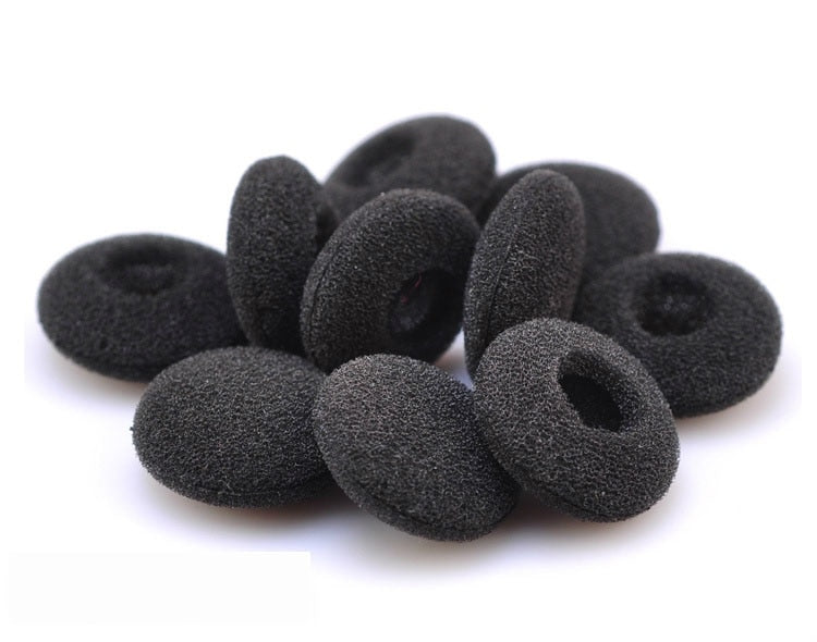 25pairs 50pcs 18mm Foam Earbud earphone earbuds Tips Headphone Ear pads cushion Replacement Sponge