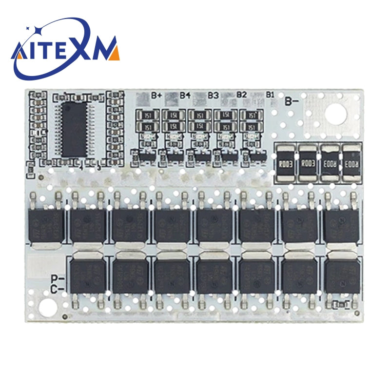 3S/4S/5S BMS 12V 16.8V 21V 18V 3.7V 100A Li-ion LMO Ternary Lithium Battery Protection Circuit Board