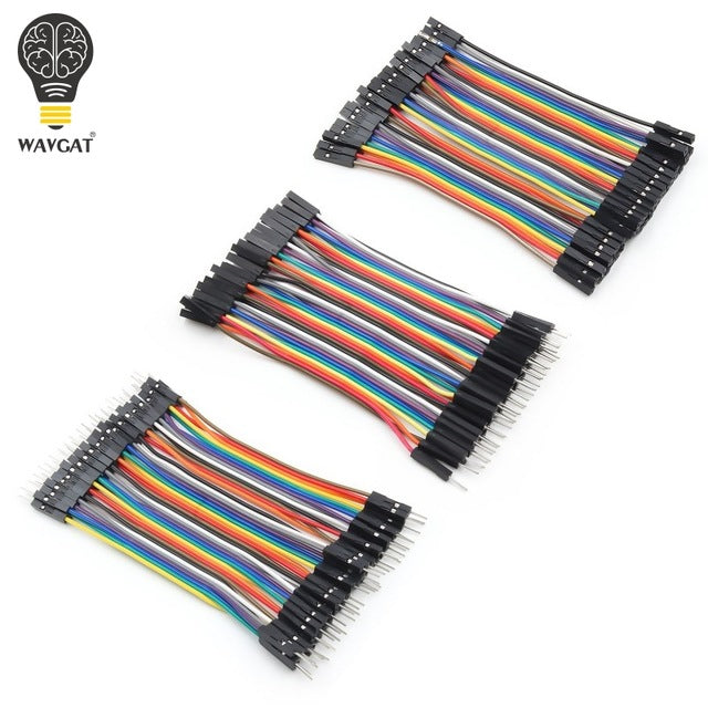 WAVGAT Dupont Jumper Wires Male to Male, Female to Male & Female to Female for Arduino DIY Kit