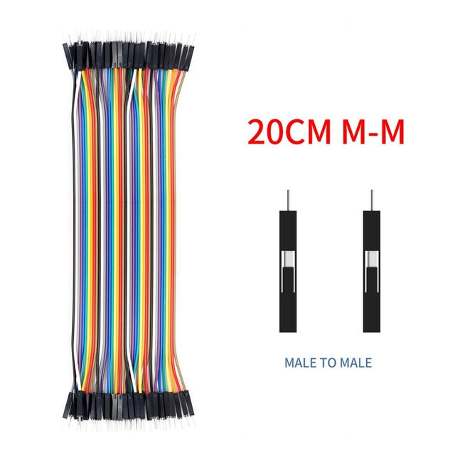 WAVGAT Dupont Jumper Wires Male to Male, Female to Male & Female to Female for Arduino DIY Kit