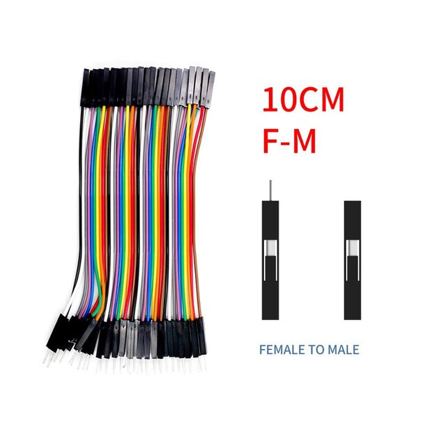 WAVGAT Dupont Jumper Wires Male to Male, Female to Male & Female to Female for Arduino DIY Kit