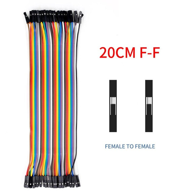 WAVGAT Dupont Jumper Wires Male to Male, Female to Male & Female to Female for Arduino DIY Kit