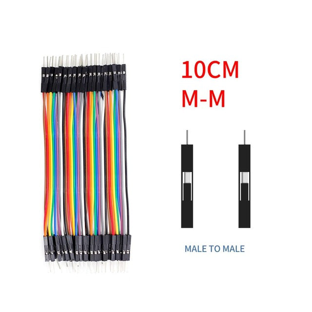 WAVGAT Dupont Jumper Wires Male to Male, Female to Male & Female to Female for Arduino DIY Kit