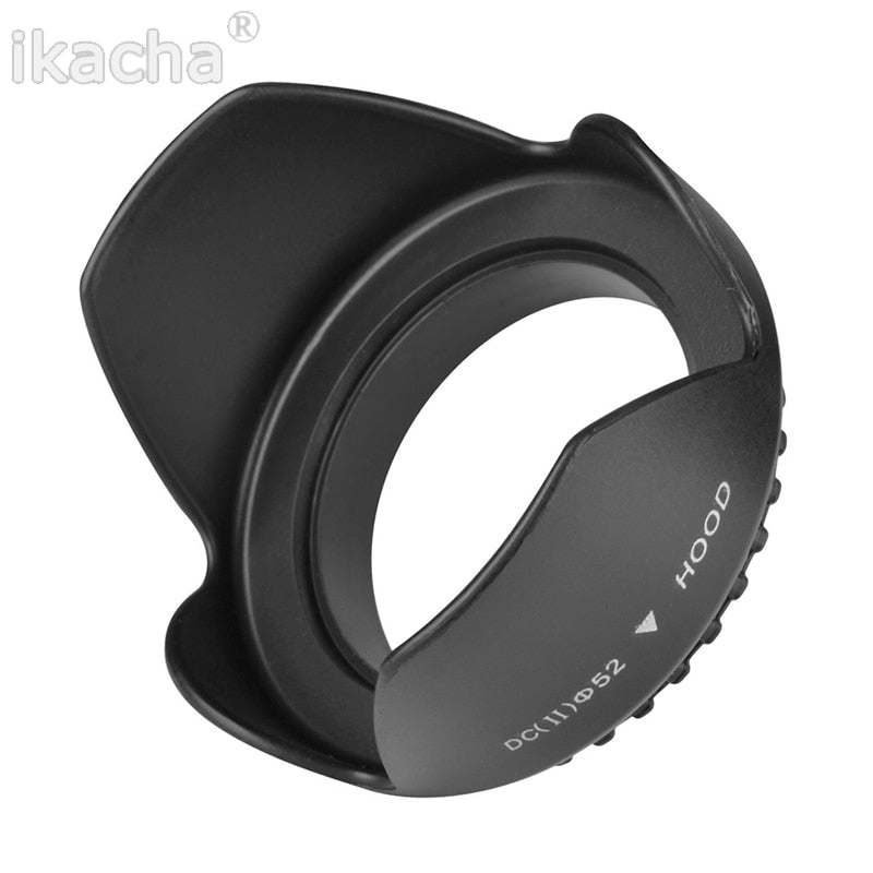 Lens Hood Screw Mount Flower Shape For Canon Hood Lens Camera