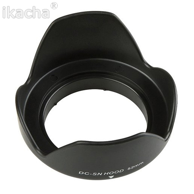 Lens Hood Screw Mount Flower Shape For Canon Hood Lens Camera