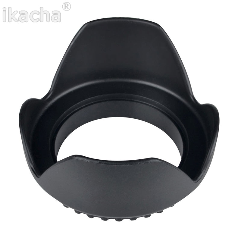 Lens Hood Screw Mount Flower Shape For Canon Hood Lens Camera